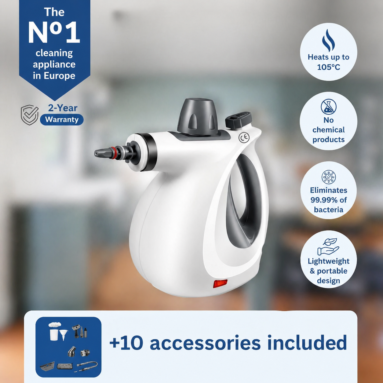 Biloodo Steam Cleaner